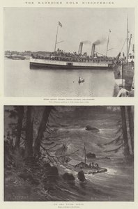 The Klondike Gold Discoveries by Paul Frenzeny